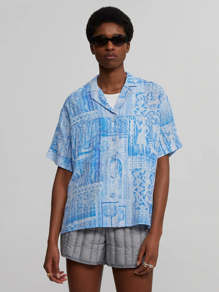 Holzweler Edgar Print Shirt