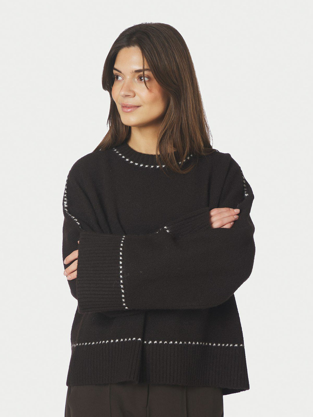 Roeme Knit Stitch Blouse