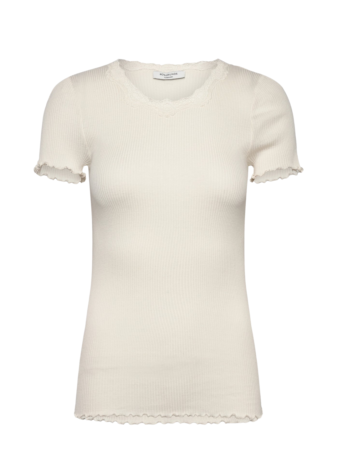 RWbeatha ss regular o-neck lace t-shirt