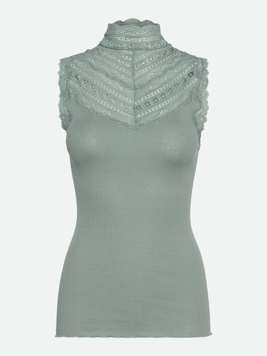 RWBenita SL Turtleneck Lace Top
