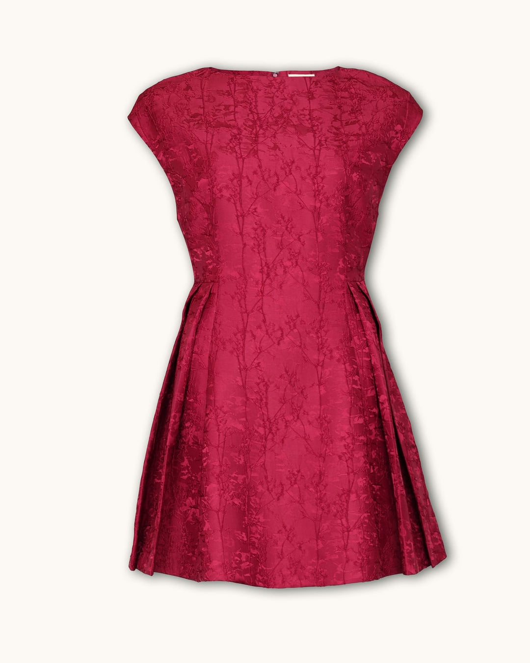 Brocade Plated Mini Dress