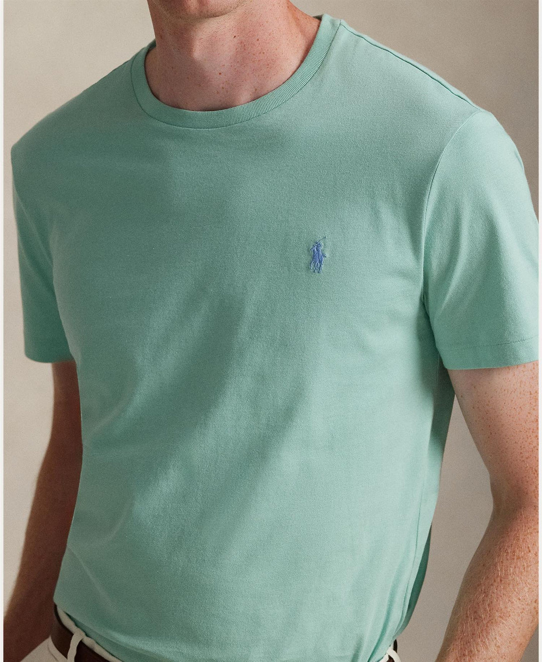 Custom Slim Fit Jersey Crewneck T-Shirt