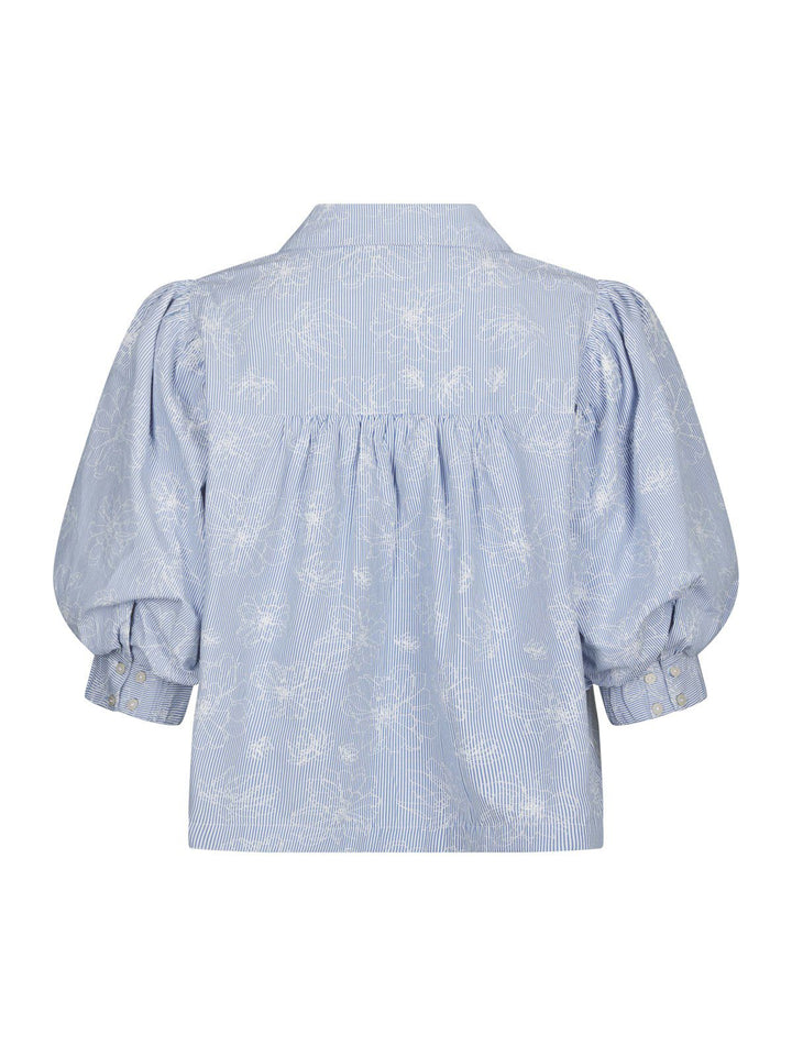 Etta Flower Stripe Shirt