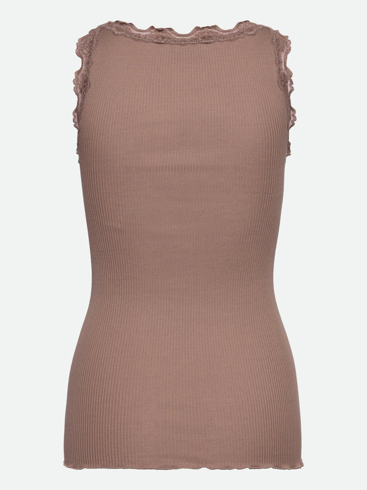 RWBabette Silk SL U-neck Lace Top