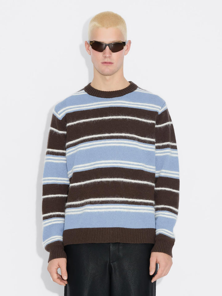 Wool Stripe Crew