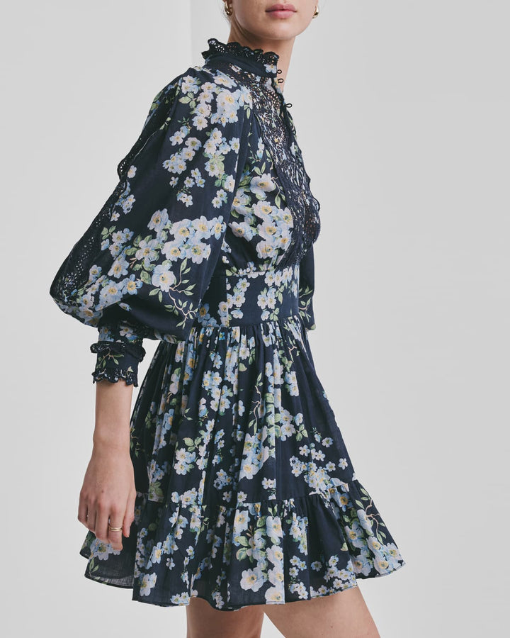 Cotton Slub Mini Dress