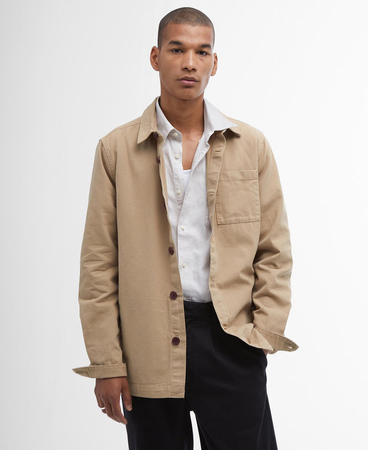 Regular Washed Overshirt