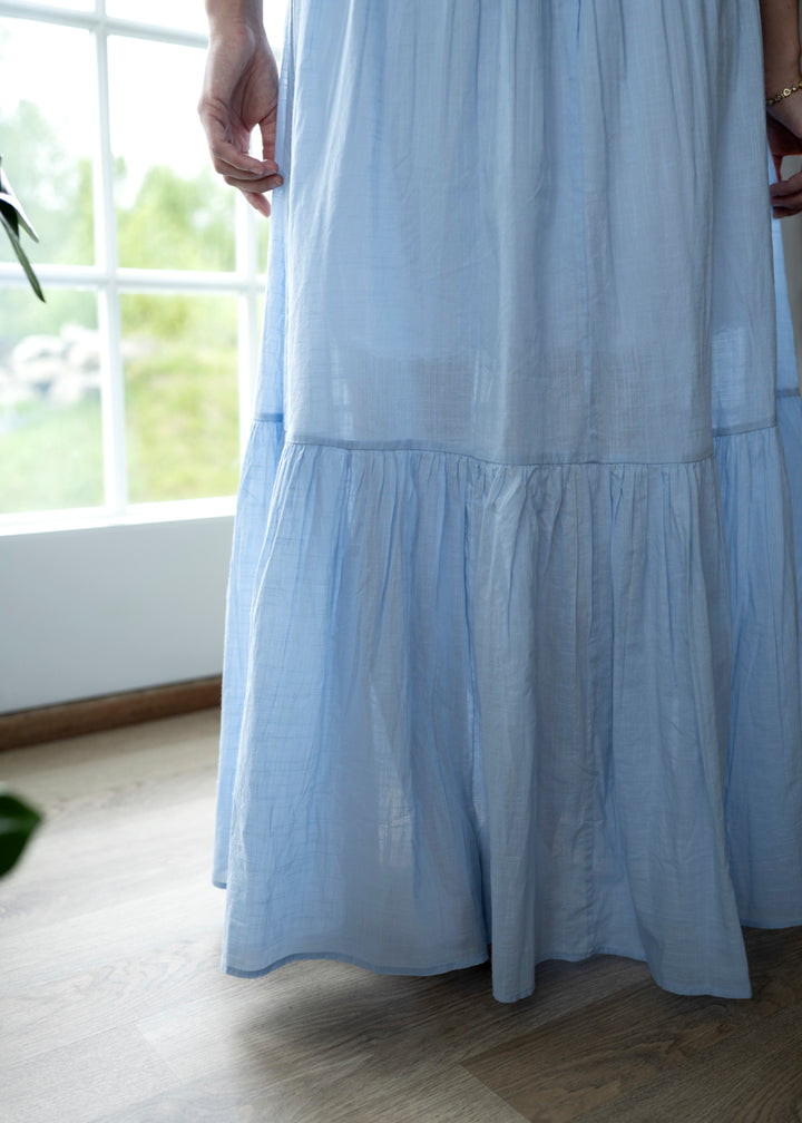 Broderie Anglaise Maxi Dress