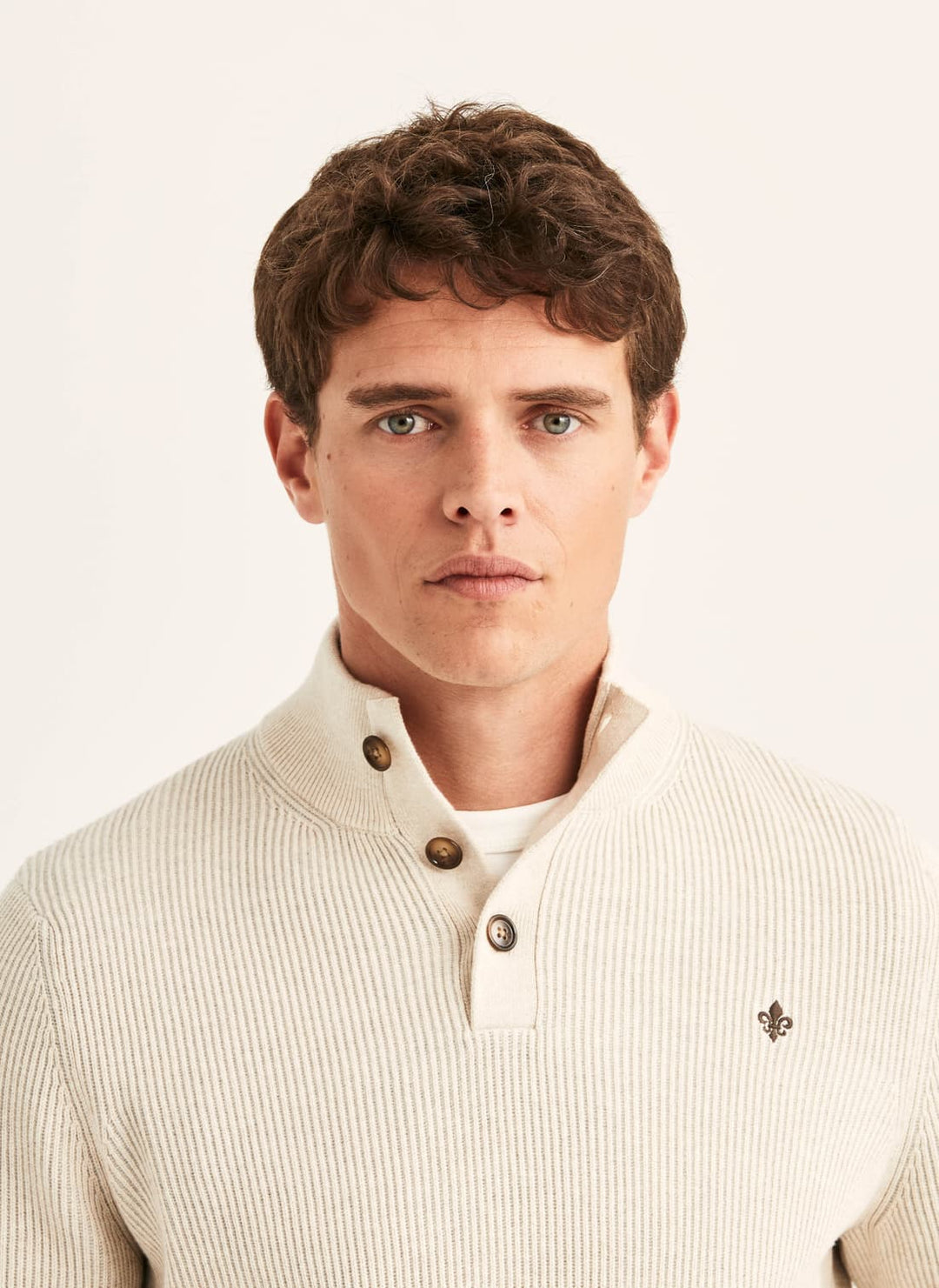 Niall Half Button Sweater