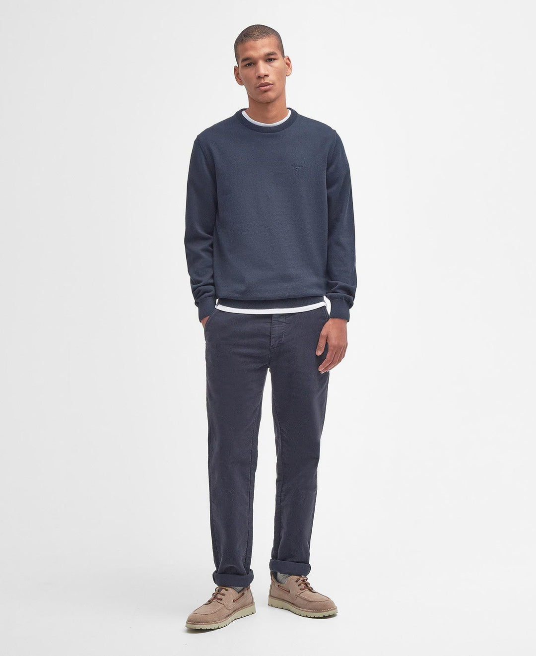 Pima Cotton Crew Neck Sweater