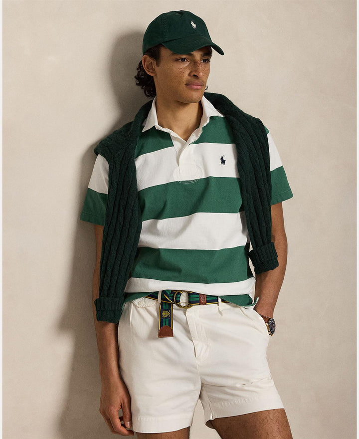 Classic Fit Short-Sleeve Rugby Shirt