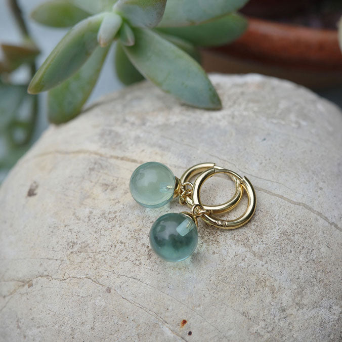 Hoops Med Glasskule, 25 mm