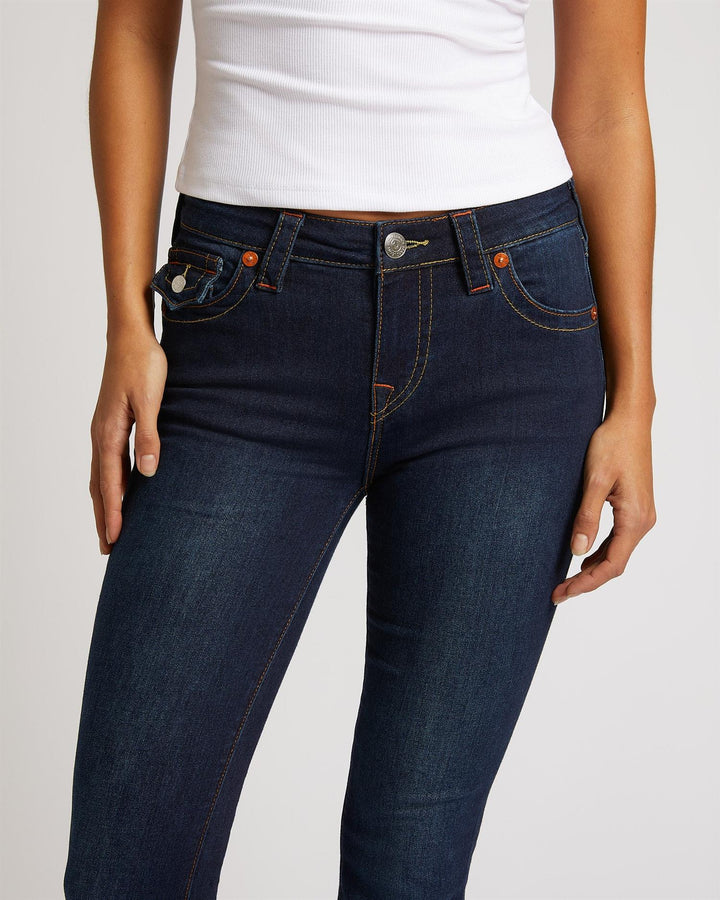 Becca Mid Rise Bootcut Flap