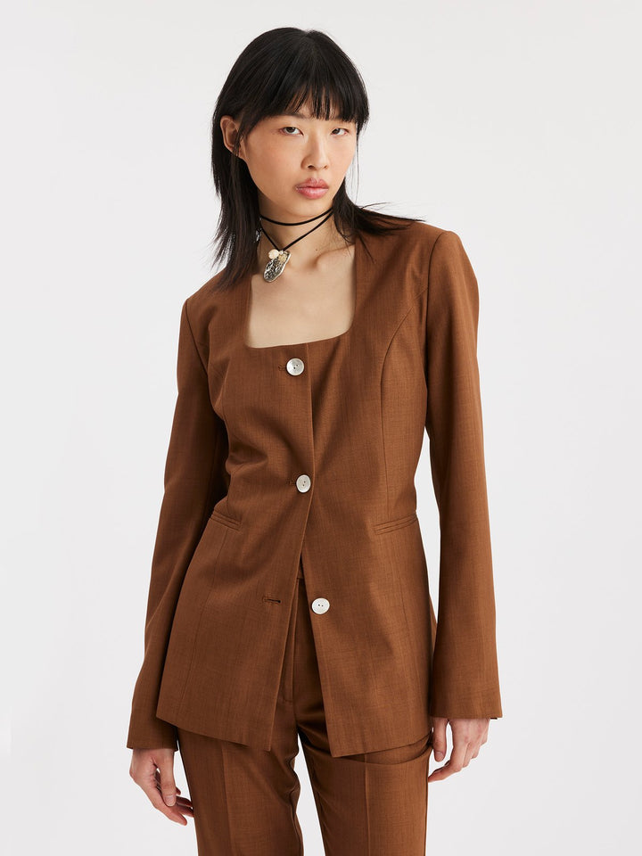 Soula Squareneck Blazer