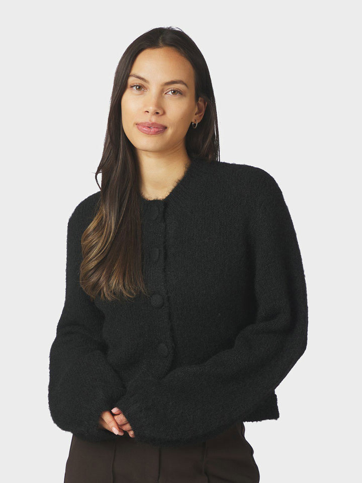 Gio Fluffy Knit Cardigan