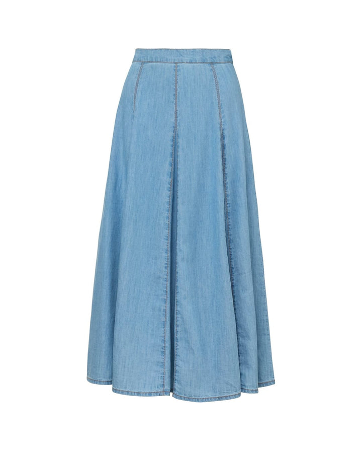 Denim Midi Skirt