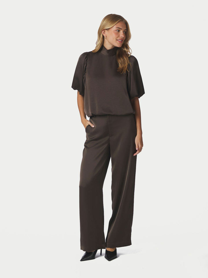 Parisa Heavy Sateen Blouse