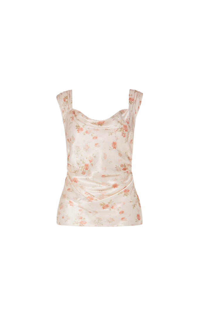 Sirina Flower Print Top