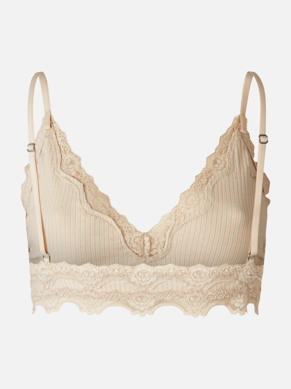 Slik bra w/lace