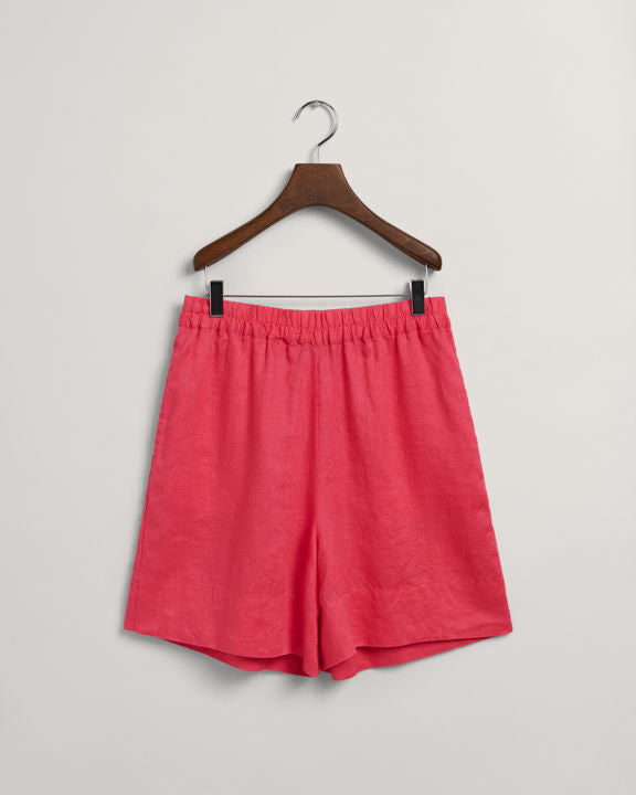 Linen Pull-On Shorts