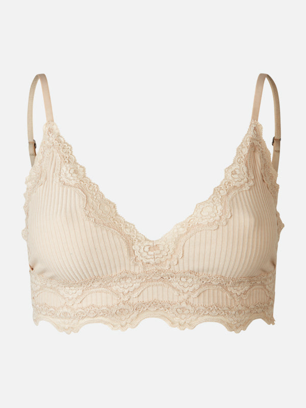 Slik bra w/lace